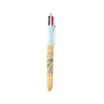 Terra Botanica : Stylo BIC 4 couleurs bois - crayon - pan - le palais des goodies