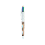 Terra Botanica : Stylo BIC 4 couleurs portraits animaliers pen - crayon - le palais des goodies