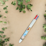 Terra Botanica : Stylo BIC 4 couleurs "La clairière aux animaux" pen - crayon - le palais des goodies