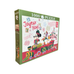 Disney - Mickey Mouse : Puzzle de noël (1000 pièces) disneyland paris - disney parks - le palais des goodies - Christmas