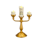 Disney - La Belle et la Bête : Figurine lumineuse Lumière - Disneyland Paris - disney parks - figure - figurine - statue - le palais des goodies