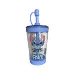 Disney - Lilo et Stitch : Verre paille transparent Stitch - Disneyland Paris - disney parks - Disney Store - népalais des goodies