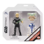 Star Wars - Toy Box : Figurine articulée Luke Skywalker, R2-D2 and Grogu