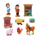 Disney - Raiponce : Ensemble de jeu Cottage de Belle