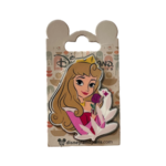 Disney - La Belle au bois dormant - Pin's Aurore "Flowers" - Disneyland Paris - disney parks - Disney Store - shop disney - le Palais des Goodies
