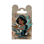 Disney - Aladdin : Pin's Jasmine "Flowers" - Disneyland Paris - disney parks - Disney Store - shop disney - le Palais des Goodies
