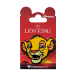 Disney - Le roi lion : Pin’s Simba Head - Disneyland Paris - disney parks - disney store - shop disney - le palais des goodies