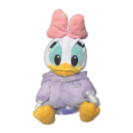 Disney - Daisy Duck : Peluche bébé capuche - disneyland - disneyland paris - disney paerks - disney store - shop disney - le palais des Goodies