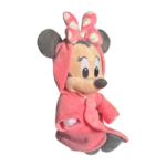 Disney - Minnie Mouse : Peluche bébé capuche - disneyland - disneyland paris - disney parks - disney stire - snop disney - le palais des goodies