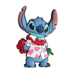 Disney - Lilo et Stitch : Magnet Stitch St Valentin - disneyland - Disneyland Paris - disney parks - Disney Store - shop disney - le palais des goodies