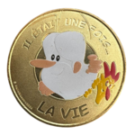 Monnaie de Paris - Musée Grévin : Il était une fois... la Vie - médailleuses de Paris - Monnaie de paris - jeton touristique - pièce de collection - le palais des goodies