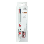 Disney - Mickey Mouse : Set de 2 BIC 4 couleurs "love" - disneyland - Disneyland Paris - disney parks - disney store - shop disney - le palais des goodies