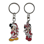 Disney - Mickey Mouse : Lot de 2 porte-clés Xmas - disneyland - Disneyland Paris - disney parks - disney store - shop disney - le palais des goodies