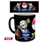 Pokémon - Mug Thermo-réactif : Starters Soleil et Lune - le palais des goodies - Pokemon compagny