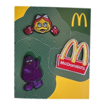 Mc Donalds : Lot de 3 patchs autocollants - le palais des goodies