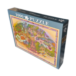 Disney - Puzzle plan du parc DLP - disneyland - disneyland paris - disney parks - disney store - shop disney - le palais des goodies