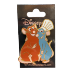 Disney/Pixar - Ratatouille : Pins Remy et Emile OE - disneyland - disneyland paris - disney parks - disney store - shop disney - le palais des goodies