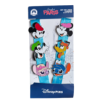Disney - Mickey et ses amis : Set de 6 pins   Lanière - disneyland - disneyland paris - disney parks - disney store - shop disney - lepalais des goodies