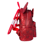 Disney - Minnie Mouse : Sac à dos Loungefly rouge - disneyland - disneyland paris - disney parks - disney store - shop disney - le palais des goodies
