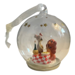 Disney - La Belle et le Clochard : Dôme décoratif La Bella Notte - disneyland - disneyland paris - disney parks - disney store - shop disney - le palais des goodies