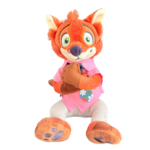 Disney - Zootopie : Peluche aimantée Peluche aimantée Nick Wild - disneyland - disneyland paris - disney parks - disney store - shop disney - le palais des goodies