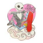 Disney - Létrange noël de Monsieur Jack : Pins Jack et Sally - disneyland - disneyland paris - disney parks - disney store - shop disney - le palais des goodies