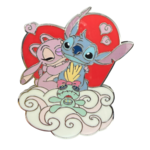 Disney - Mickey Lilo et Stitch : Pins Stitch et Angel - disneyland - disneyland paris - disney parks - disney store - shop disney - le palais des goodies