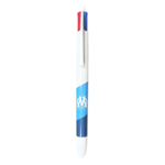 Olympique de Marseille : Stylo Bic 4 couleurs - le palais des goodies