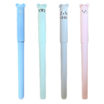 Set de 4 stylos gel effaçables animaux pastel - le palais des goodies