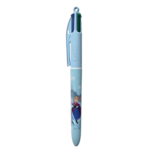 Disney - La reine des neiges : Stylo BIC 4 couleurs personanges - disneyland - disneyland paris - disney parks - disney store - shop disney - le palais des goodies