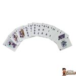 Cartes Disney violettes Mickey et Tic et Tac avec joker Stitch