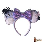 Disney - Winnie lOurson : Serre-tête bourriquet pailleté sequins
