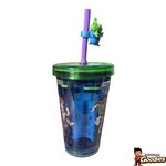 Disney/Pixar - Toy Story : Gobelet à paille Alien à paillettes