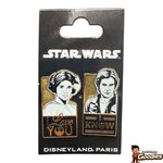 Star Wars : Pins duo Leia