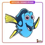 Disney - Le Monde de Nemo : Pin’s Dory OE