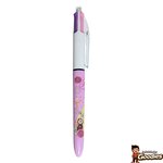 Disney - La Belle et la Bête : Stylo BIC 4 couleurs Belle