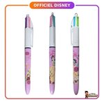 Disney - La Belle et la Bête : Stylo BIC 4 couleurs Belle