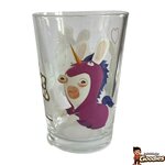 Les Lapins Crétins - Verre Licorne