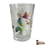 Les Lapins Crétins - Verre Licorne