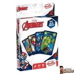 Marvel - Avengers : Jeu de cartes Shuffle 4 en 1