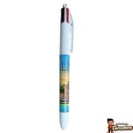 Lyon : Stylo BIC 4 couleurs panorama de la ville