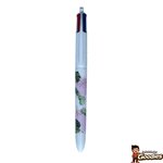 BIC : Stylo 4 couleurs Botanique feuilles tropicales