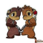 Disney - Tic et Tac : Patch autocollant