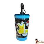 Pokémon - Bouteille avec paille Pikachu