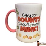 Disney - Picsou : Mug “Every Coin Counts”