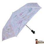 Disney - Clochette : Parapluie pliant motif floral