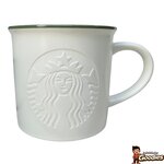 Starbucks - Siren : Mug liseré vert 355 ml
