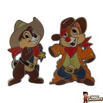 Disney - Tic et Tac : Set de 2 pins Big Thunder Mountain OE