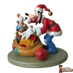 Disney - Dingo : Figurine Dingo en père Noël