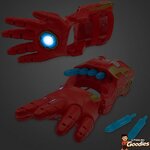 Marvel - Iron Man : Gants répulseurs sons et lumières